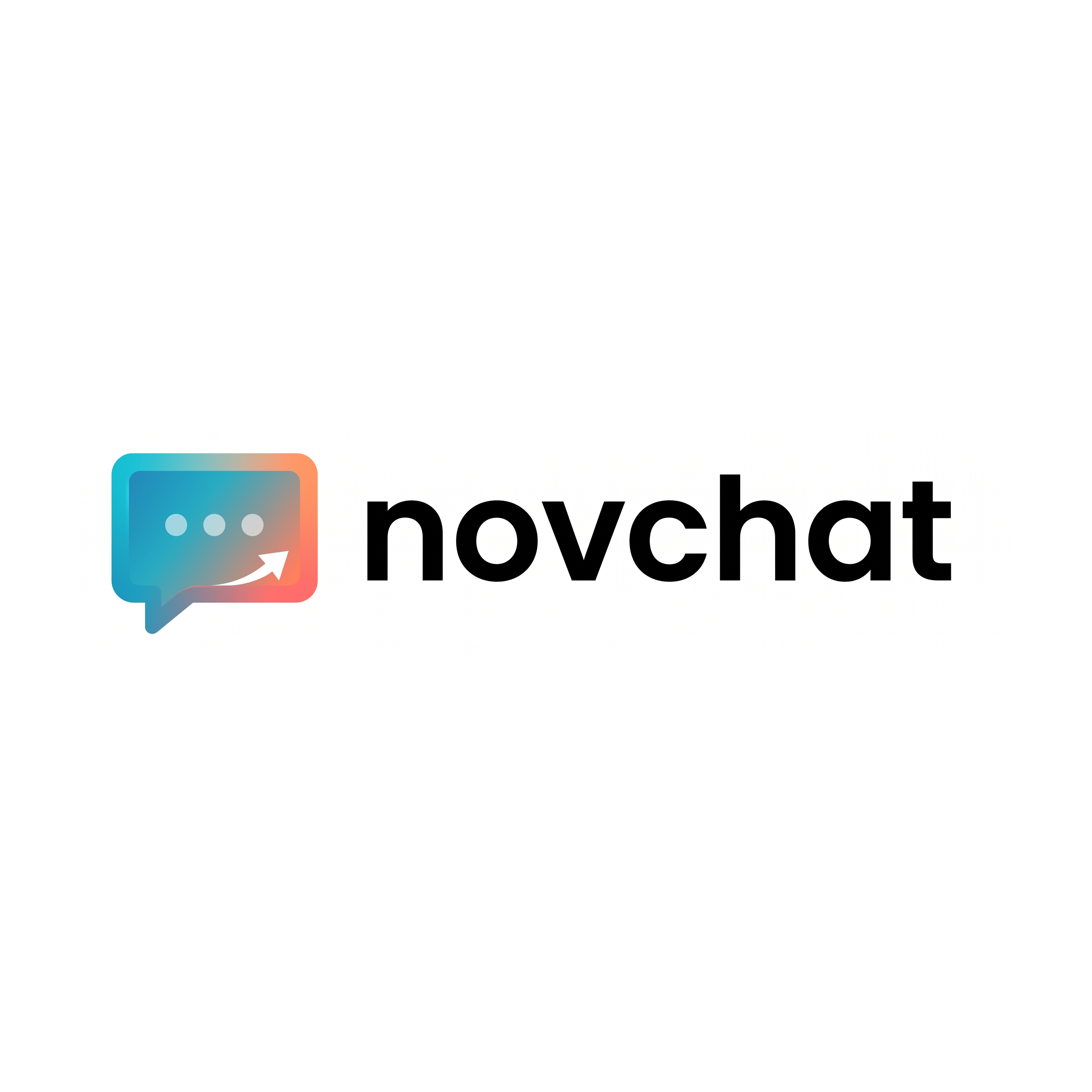 Novchat Logo Black