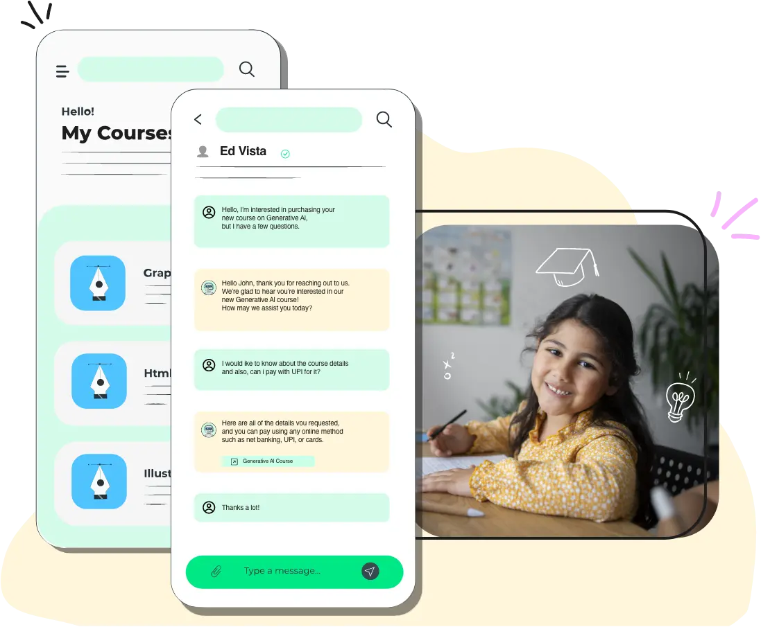 Novchat Whatsapp Education